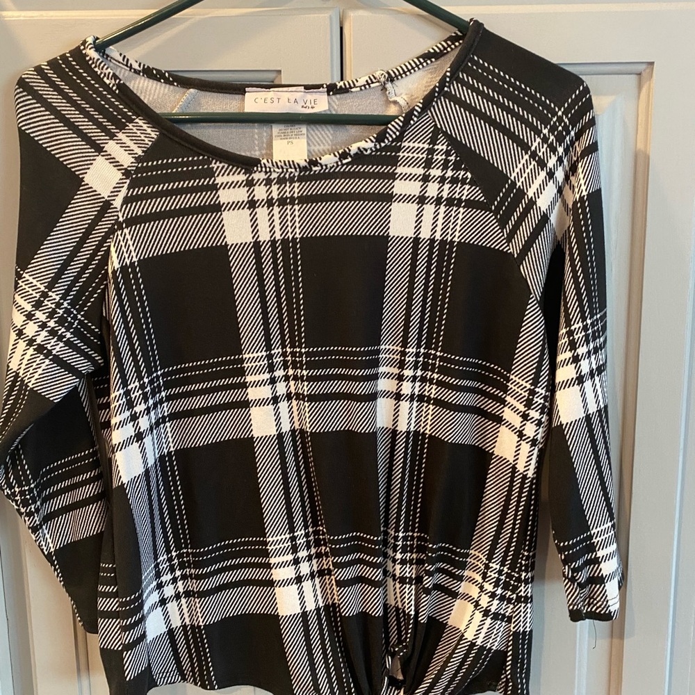 C’est La Vie blouse